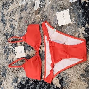 HELLO MOLLY HERMOSA SWIM RED